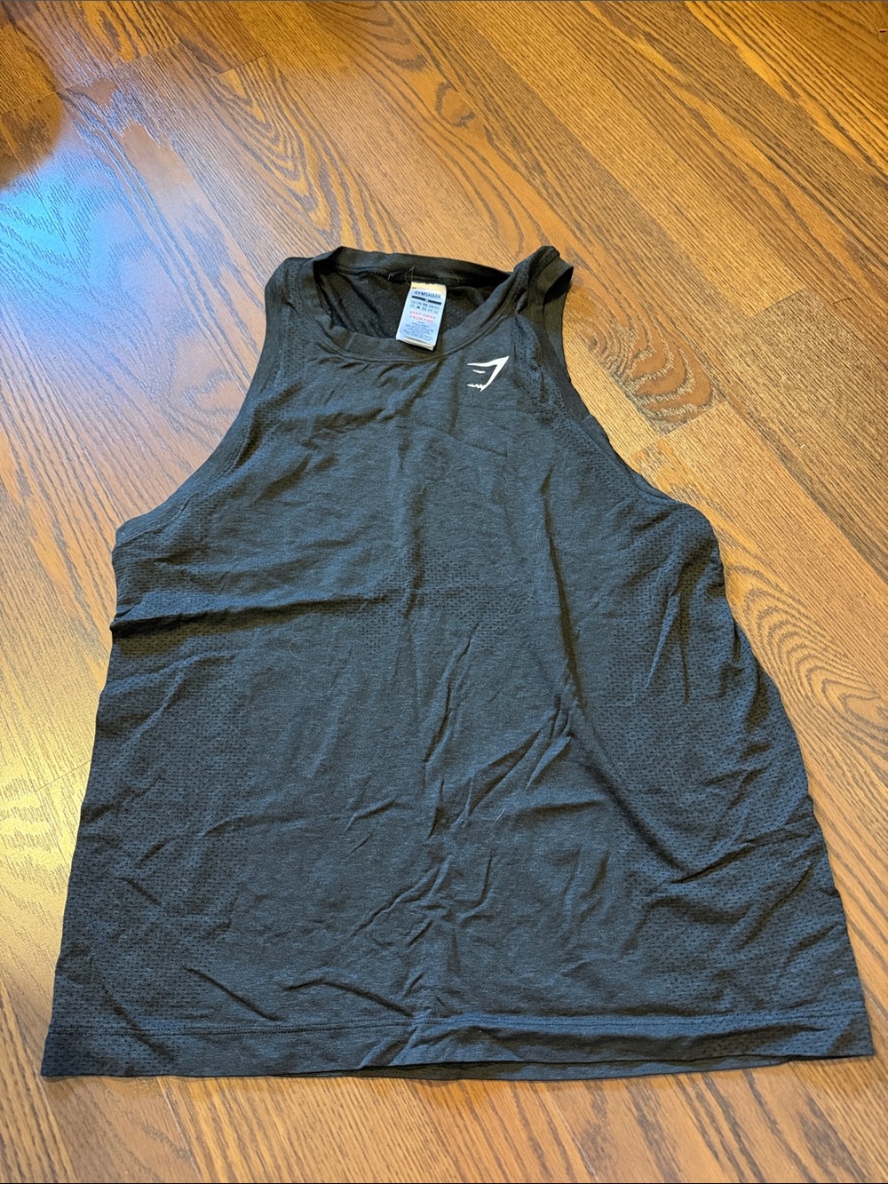 Women’s gymshark Black Sleeveless Shirt